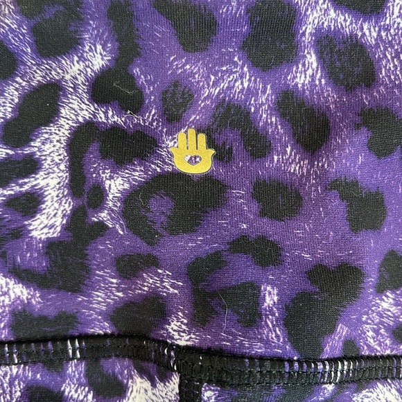 Spiritual Gangster SG High Waist Lavender Essential Purple 7/8 Yoga Leggings - Picture 3 of 3